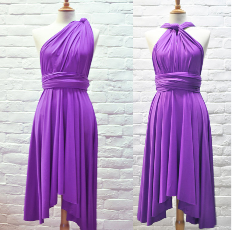 Convertible Dress Infinity Dresses Women Lady Jersey Dresses Beidesmaid Wrap Dresses 18 Style