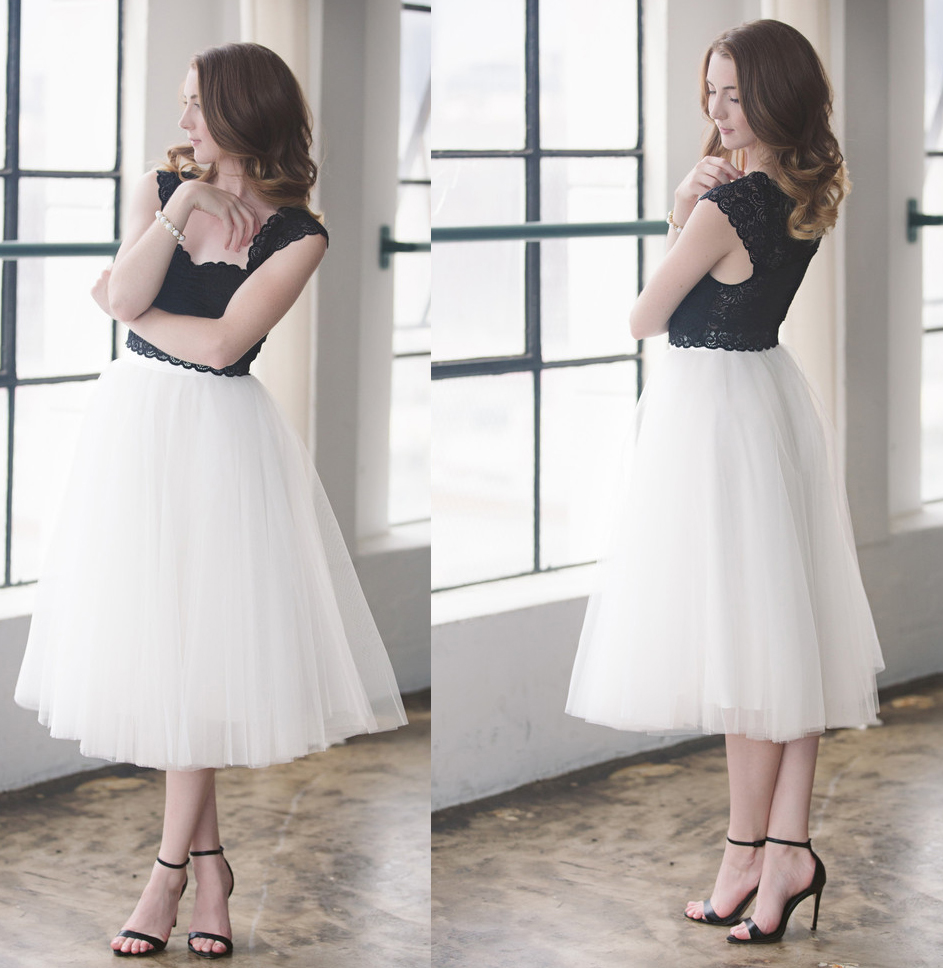 Ivory Satin Tulle Long Skirt Women Skirt on Luulla